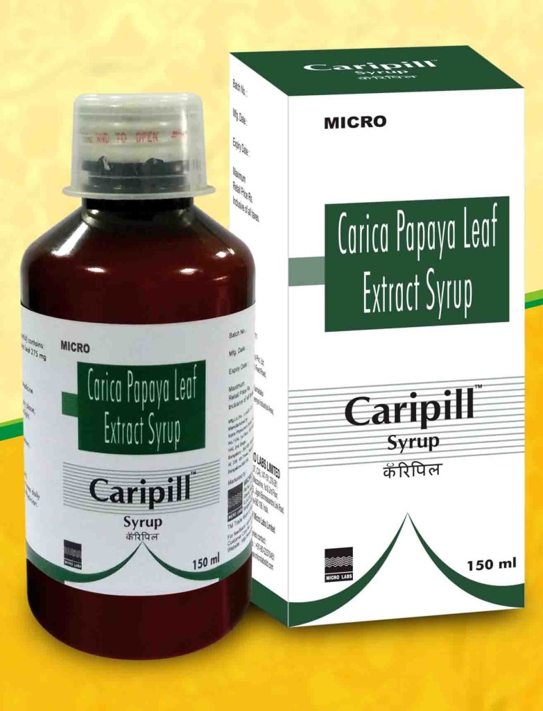Caripill Syrup Pack shot